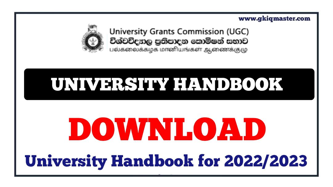 University Handbook 2023 Download PDF