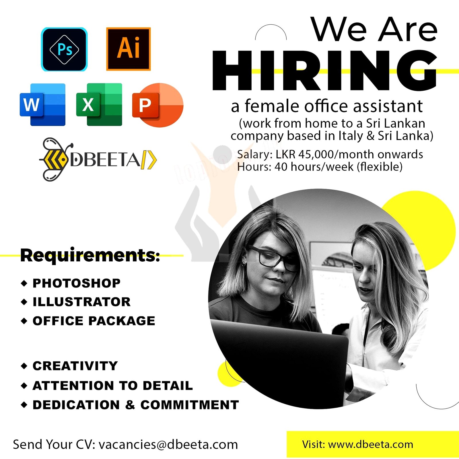 Office Assistant Work From Home Job Vacancies 2024