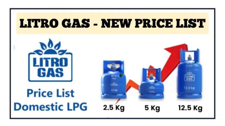 New Price List of Litro Gas Cylinders (April 05)