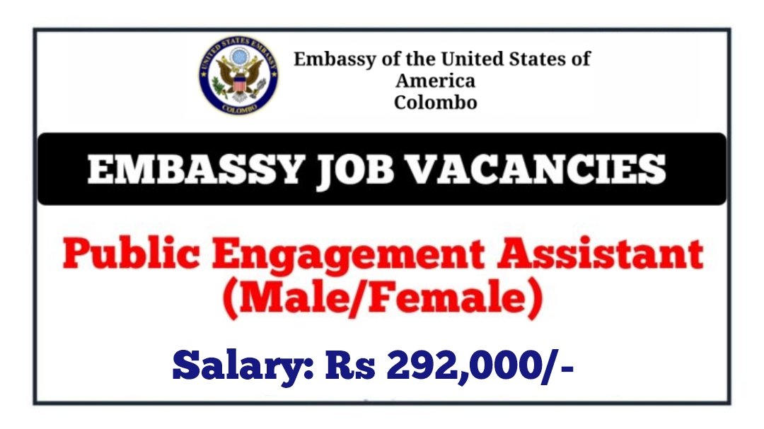 Public Engagement Assistant (Press & Media) Vacancies American