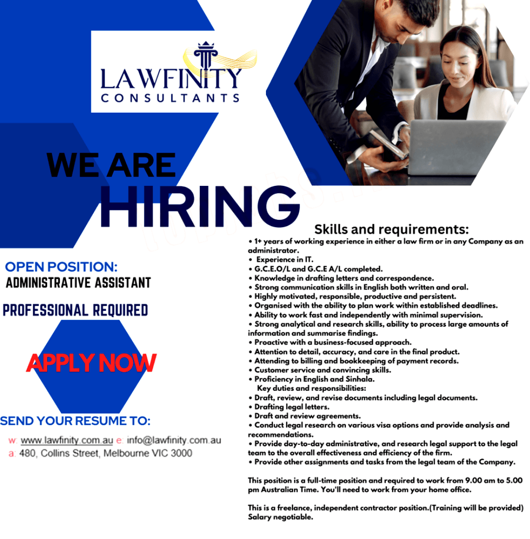 Administrative Assistant Work From Home