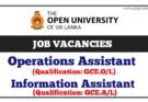 Government Job Vacancies open University of Sri Lanka vacancies 2024