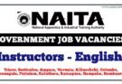 NAITA Vacancies