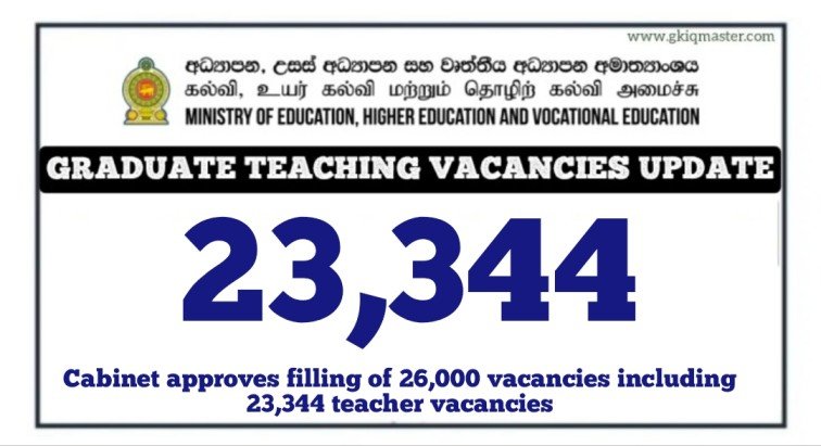 Official Notice Regarding the Filling of Graduate Teaching Vacancies - 2026