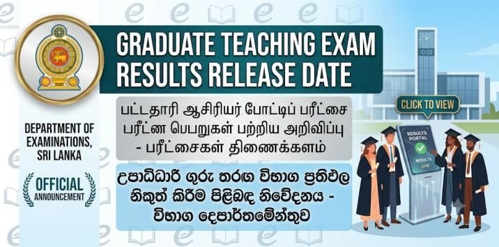 Graduate Teaching Exam Results Release Date 2026