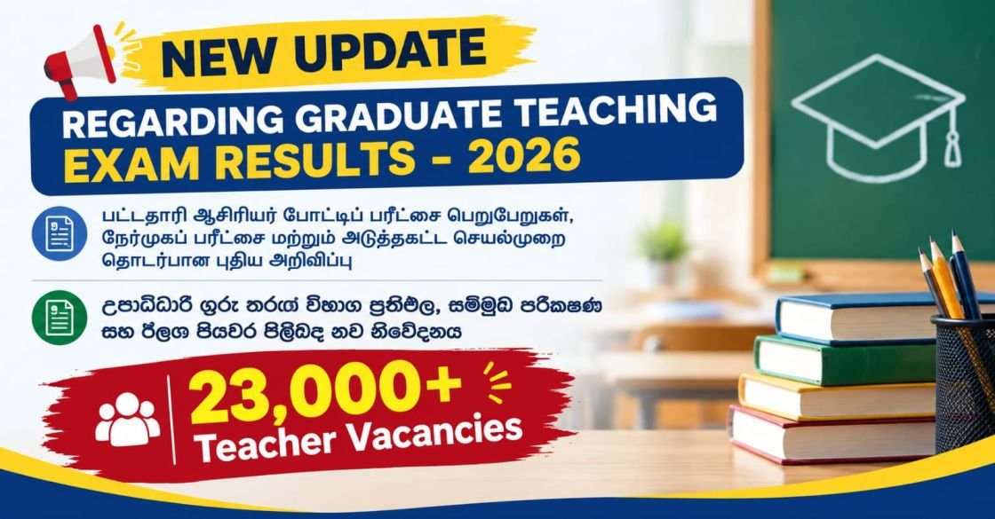 New Update regarding Graduate Teaching Exam Results - 2026